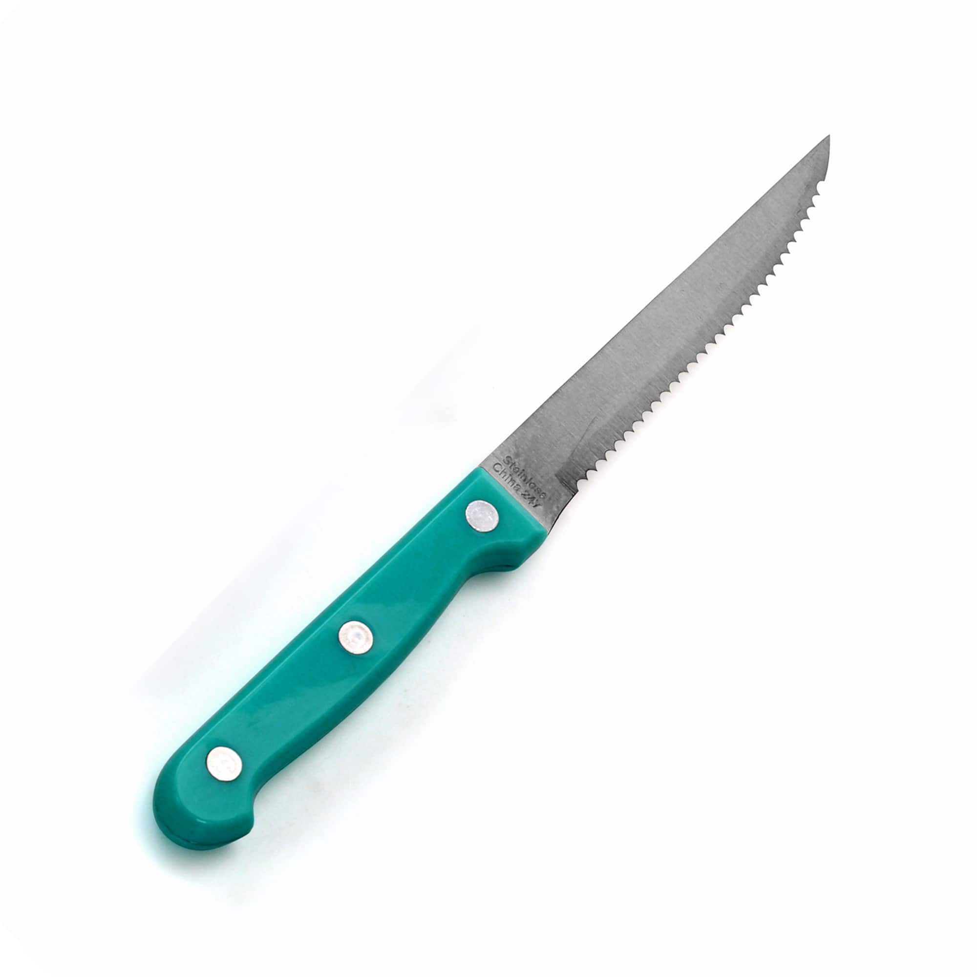 MegaChef Teal 14 Piece Cutlery Set
